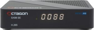 OCTAGON SX88 SE V2 HD H.265 S2+IP Linux Receiver, DLNA und Multimedia Player