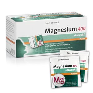 Sanct Bernhard Magnesium 400 Direkt – 60 Portionsbeutel