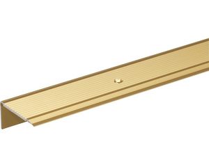 Alberts® Treppenkanten-Schutzprofil, 45 x 23 mm, Alu-2 m-goldfarbig eloxiert