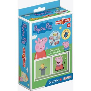 Geomag Magicube Peppa Pig Discover and Match