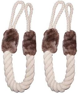 Türstopper Klinke 4 Set Türkordel Klemmschutz Türkordeln - Klemmschutz - kein Zuknallen der Tür mehr - ideal für Haustiere - kein Ausschließen mehr - Baumwolle/Polyester