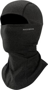 ROCKBROS Sturmhaube Herbst Winter für Outdoorsports Fahrrad Motorrad  Balaclava Reflektierend Winddicht Anti-Staub, Dunkelgrau