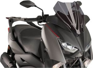 Puig V-tech Line Sport Yamaha X-max 125/300/400 Windschutzscheibe Schwarz  Schwarz One Size