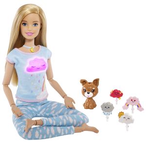 Barbie Wellness Meditations Puppe (blond) und Spielset