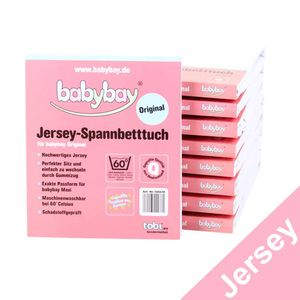 babybay Jersey Spannbetttuch für Original, weiß