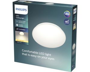 Stropné svietidlo Philips LED Cinnabar Vysokokvalitná teplá biela lampa
