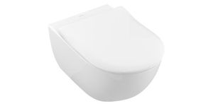 Villeroy & Boch Subway 2.0 - Závesné WC s doskou SoftClosing, DirectFlush, CeramicPlus, alpská biela 5614R2R1