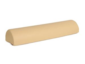 Habys Lagerungsrolle Halbrund, Knierolle Lagerungsrolle, Nackenrolle, Lagerungskissen für Massage und Therapie, Kniehalbrolle, Größe:60x15x10cm, beige