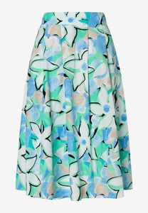 MORE & MORE Printed Poplin Skirt 5301 42