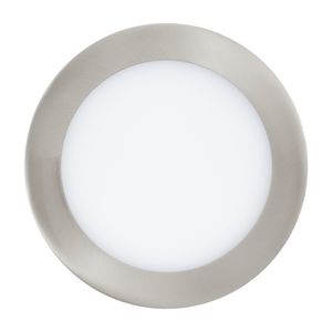 EGLO FUEVA 1 LED Einbauleuchte Ø170, 1-flg., nickel-matt