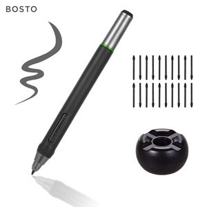 BOSTO Digital Pen 8192 Bezbariérové pero s 20 hrotmi Držiak pera pre grafický monitor BOSTO BT-16HDT / BT-16HDK / BT-16HD / BT-22U MINI / BT-22UX Kresliaci tablet