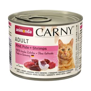 Animonda Cat Dose Carny Adult Rind & Pute & Shrimps - 200 g