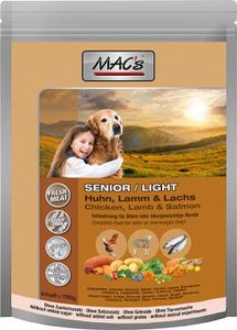 750g MAC's Dog Mono Senior/Light Hunde Trockenfutter