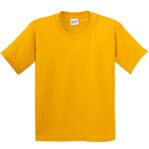 Dětské tričko Gildan s krátkým rukávem BC482 (S) (Golden Yellow)