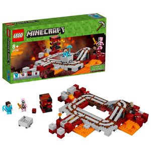 LEGO® Minecraft™ Die Nether-Eisenbahn 21130