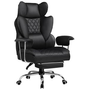 GTPLAYER Gaming Stuhl, Gamer Stuhl, Ergonomischer Bürostuhl mit Fußstütze verstellbare Lenden und Kopfkissen, Gaming Chair Gepolstert, Gaming Sessel GTPLAYER Gaming Stuhl, Gamer Stuhl, Ergonomischer Bürostuhl mit Fußstütze verstellbare Lenden und Kopfkissen, Gaming Chair Gepolstert, Gaming Sessel