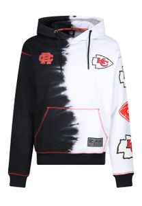 Recovered - Hoodie - NFL - Kansas City Chiefs Ink Dye Effect Black On White L
