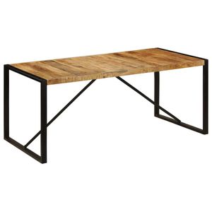 vidaXL Jídelní stůl hrubé mangové dřevo masiv 180 cm