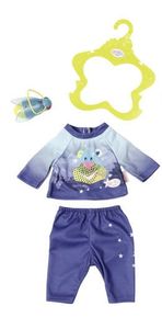 BABY born nachtwäsche Play&Fun43 cm rosa, Farbe:blau