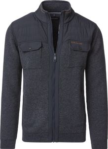 CASAMODA Herren Strickjacke Reißverschluss Regular-Fit Marine L CASAMODA Herren Strickjacke Reißverschluss Regular-Fit Marine L