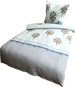 Bettwäsche Bettbezug 200x200 cm, Kopfkissenbezug 80x80 cm 3 teilig Deckenbezug Set aus 100% Polyester Winter Fleece mit Reissverschluss - Buymax®