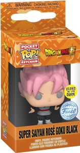 Dragon Ball Super - Super Saiyan Rosé Goku Black   Glows - Schlüsselanhänger Funko Pocket POP! Keychain