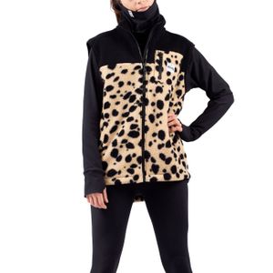 Eivy Damen Fleeceweste LUMBERJACKIE SHERPA, Größe:M, Farben:cheetah
