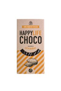 HAPPYLIFE CHOCO – Čokoláda s mandľami BIO 70g