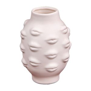 Vase, Sexy Lippen Vase, Nordic Ins Dekovase, Kunst Design Blumentopf, Kreative Pflanzer Wohnkultur