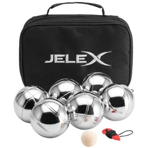 EG JLX-212|JELEX Throwback Boccia 6er-Set Boule Kugeln mit Tragetasche