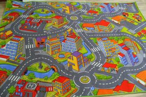 Detský koberec SMART CITY (100x150 cm )