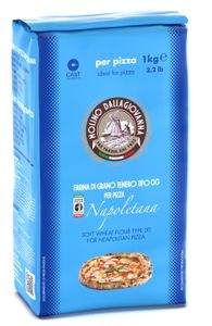 10x 1kg Pizzamehl Typ 00 "La Napoletana" von Molino Dallagiovanna | 10er Pack original italienisches Pizza Mehl Typ 00