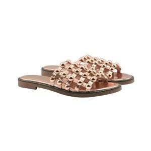 Odkiaľ to je - Dámske sandále do kúpeľa "Kelly", PU WM363 (36 EU) (rose gold)