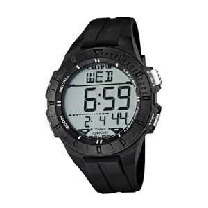 Calypso Kunststoff PUR Herren Uhr K5607/6 Armbanduhr schwarz Digital D2UK5607/6