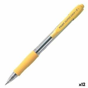 Długopis Pilot Supergrip Yellow Bold 0,4 mm 12 sztuk