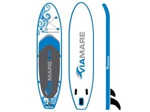 VIAMARE SUP Board Set  Octopus blue 330 cm / Stand up Paddle Board aufblasbar
