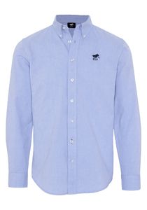 Polo Sylt Hemd mit Button-down-Kragen und Label-Stitching