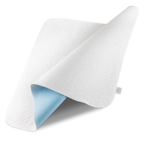 Sensalou Inkontinenz Unterlage Bett Auflage Matratzen Schutz waschbar weiß - 90 x 160 cm - 1er Pack