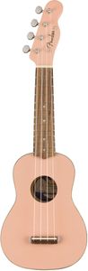 Fender Venice WN SP Shell Pink Sopránové ukulele