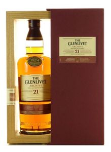 The Glenlivet 21 Years Single Malt Scotch Whisky 0,7 L