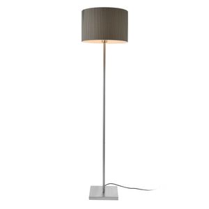 Stehleuchte 151cm Stehlampe Standleuchte Stand Lampe Metall Grau 1xE27 [lux.pro]