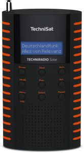 Technisat TechniRadio Solar schwarz/orange