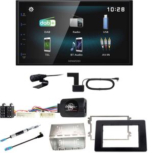 Kenwood DMX-125DAB USB Bluetooth DAB+ Einbauset für Renault Master 3 ab 2019