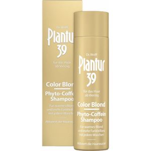 Plantur 39 Color Blond Phyto-Coffein Shampoo 250 ml Flasche