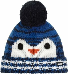 Eisbär Rico Pompon Kids Beanie Blue/White/Red/Grey UNI Zimowa czapka