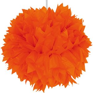 30-teiliges Halloween Dekoration Set inkl. Girlanden aus Krepppapier (Schwarz und Orange), Pompom Kürbis und Luftballons