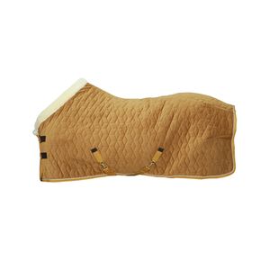 Kentucky Horsewear Turnierdecke 160g Show Rug Velvet Stalldecke Senfgelb 155