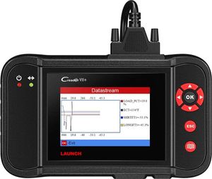 LAUNCH X431 Creader VII + OBD2-Lesegerät Intelligentes Diagnosescan-Tool für Kraftfahrzeuge ABS SRS-Airbag-Übertragung und Unterstützung für Motorscanner für alle 10 Testmodi