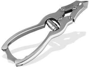 Premium Fußnagelzange Nagelzange Nagelschere Nagelknipser Extra Kräftige Ausführung Doppelübersetzung 4-Fach 13 cm