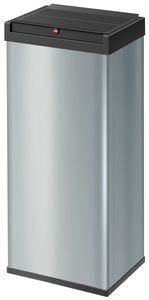 Hailo Abfallbehälter Big-Box Swing Größe XL 52 L Silber 0860-221